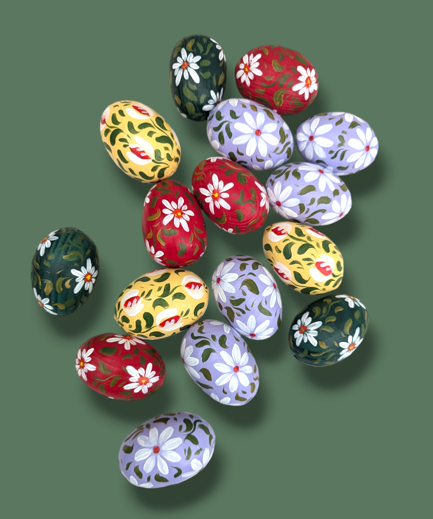 Casa De Folklore - Hand Painted Wooden Eggs