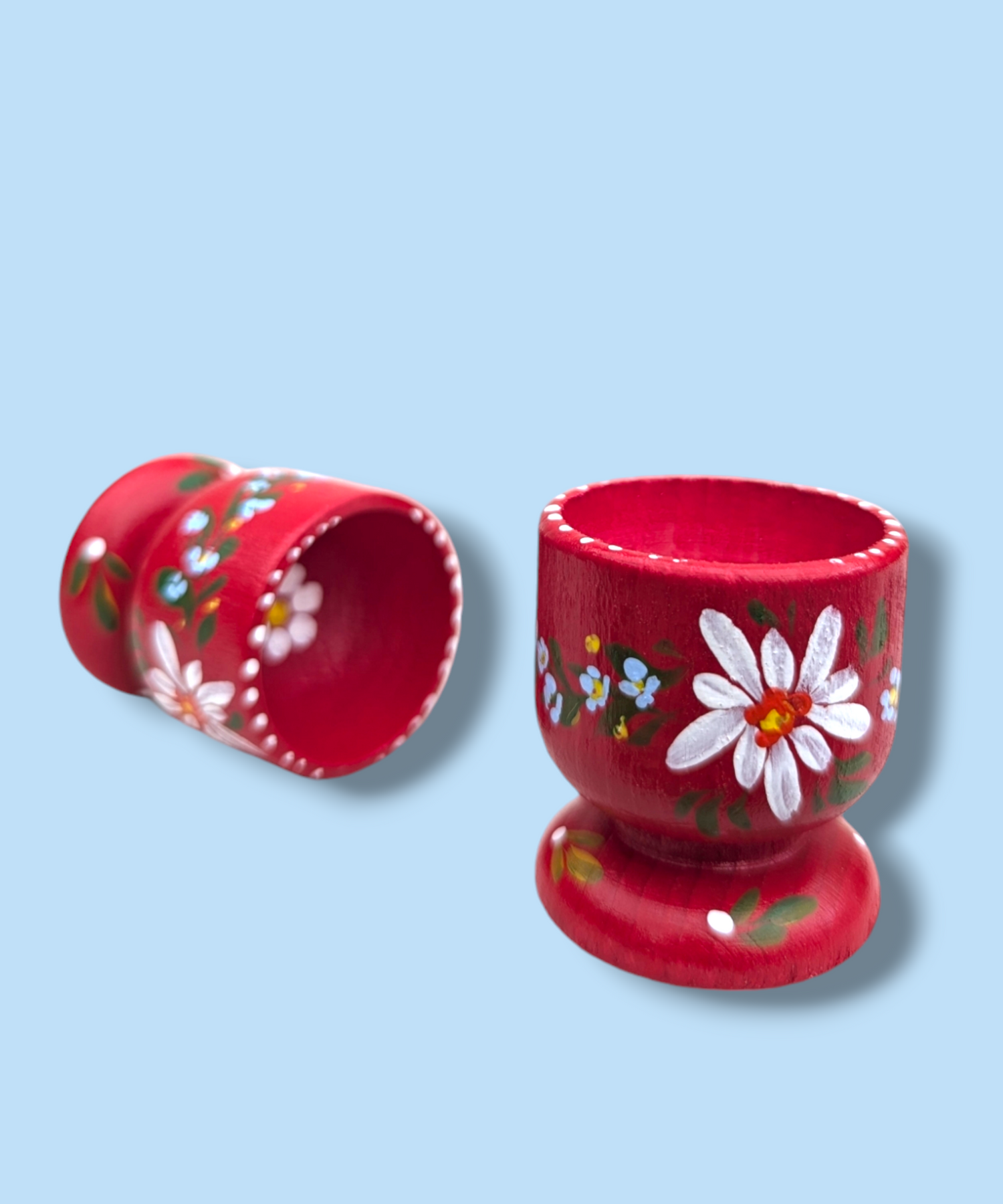 Casa_De_Folklore_Red_-_Hand_Painted_Wooden_Egg_Cup