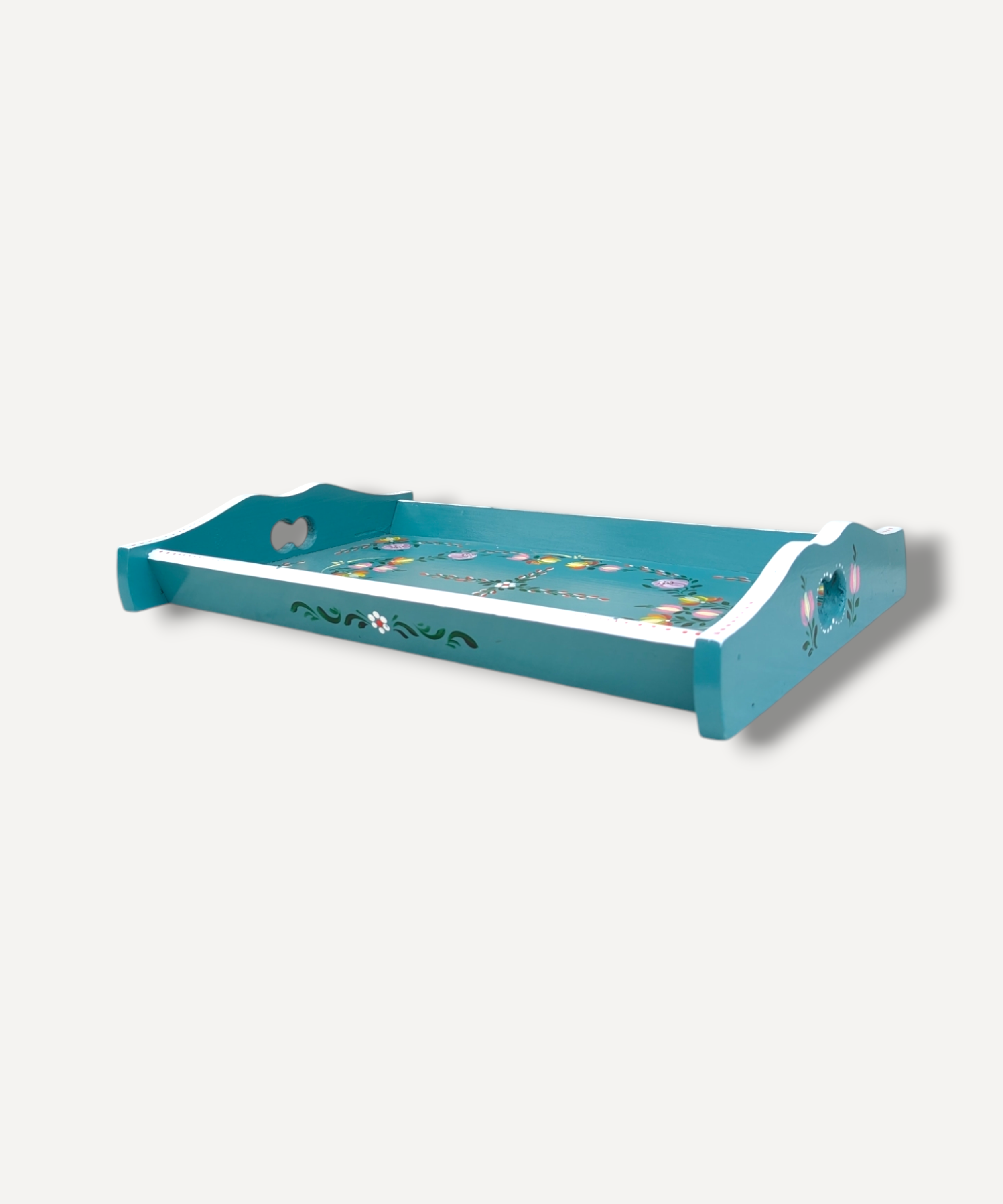 Casa_De_Folklore_Teal_-_Hand_Painted_Wooden_Tray._side