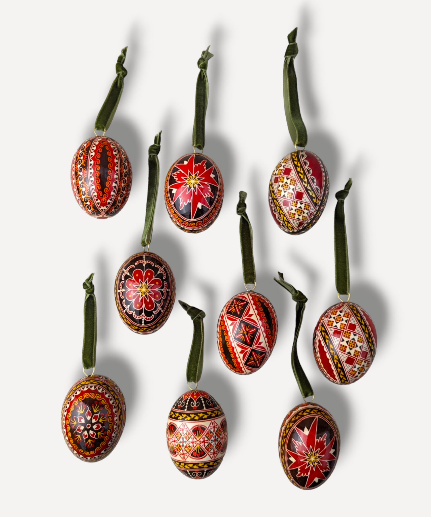 Casa De Folklore Traditional Hand-Decorated Egg