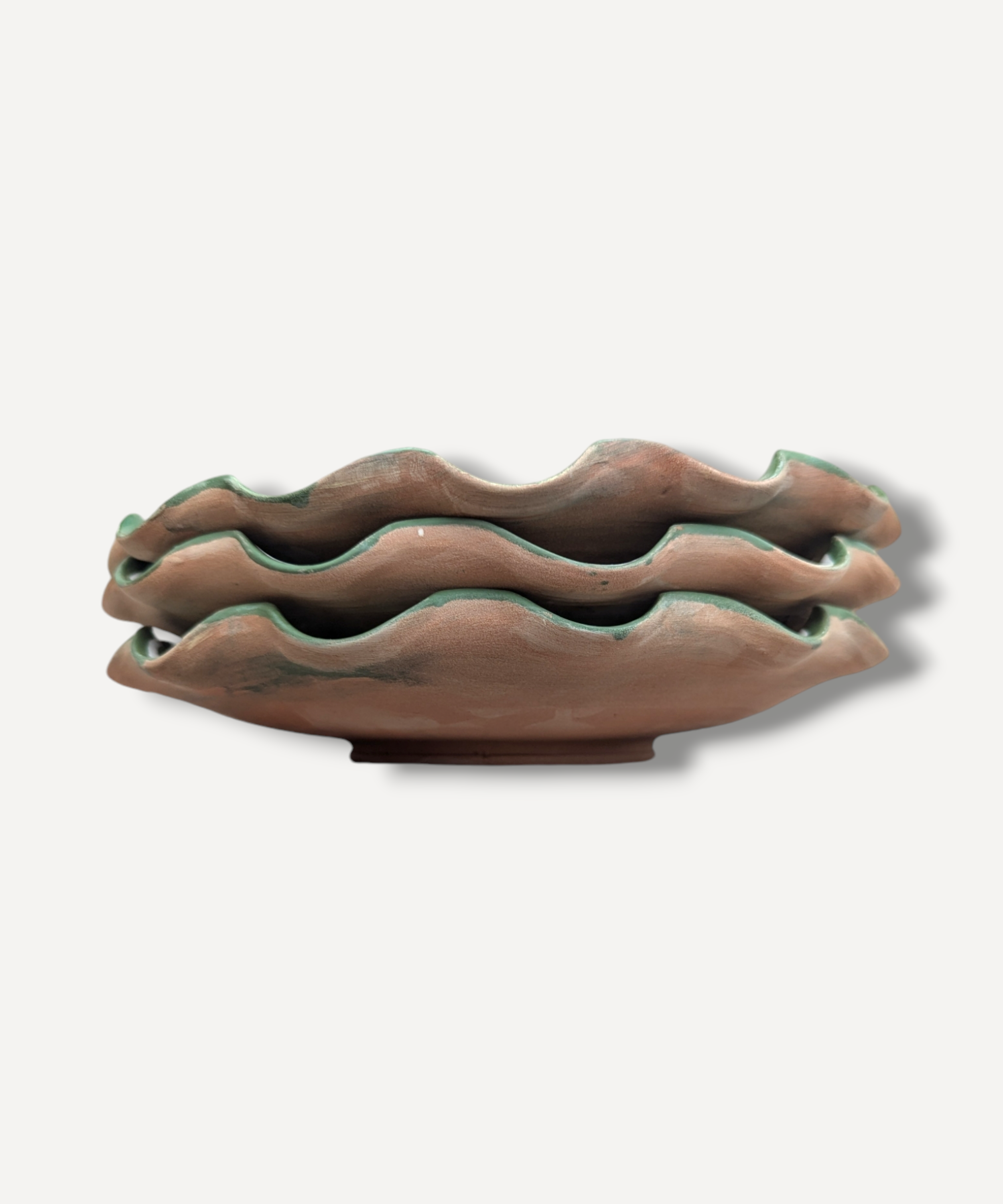 Casa De Folklore x Kult Kitchen - Large Ripple serving Plate