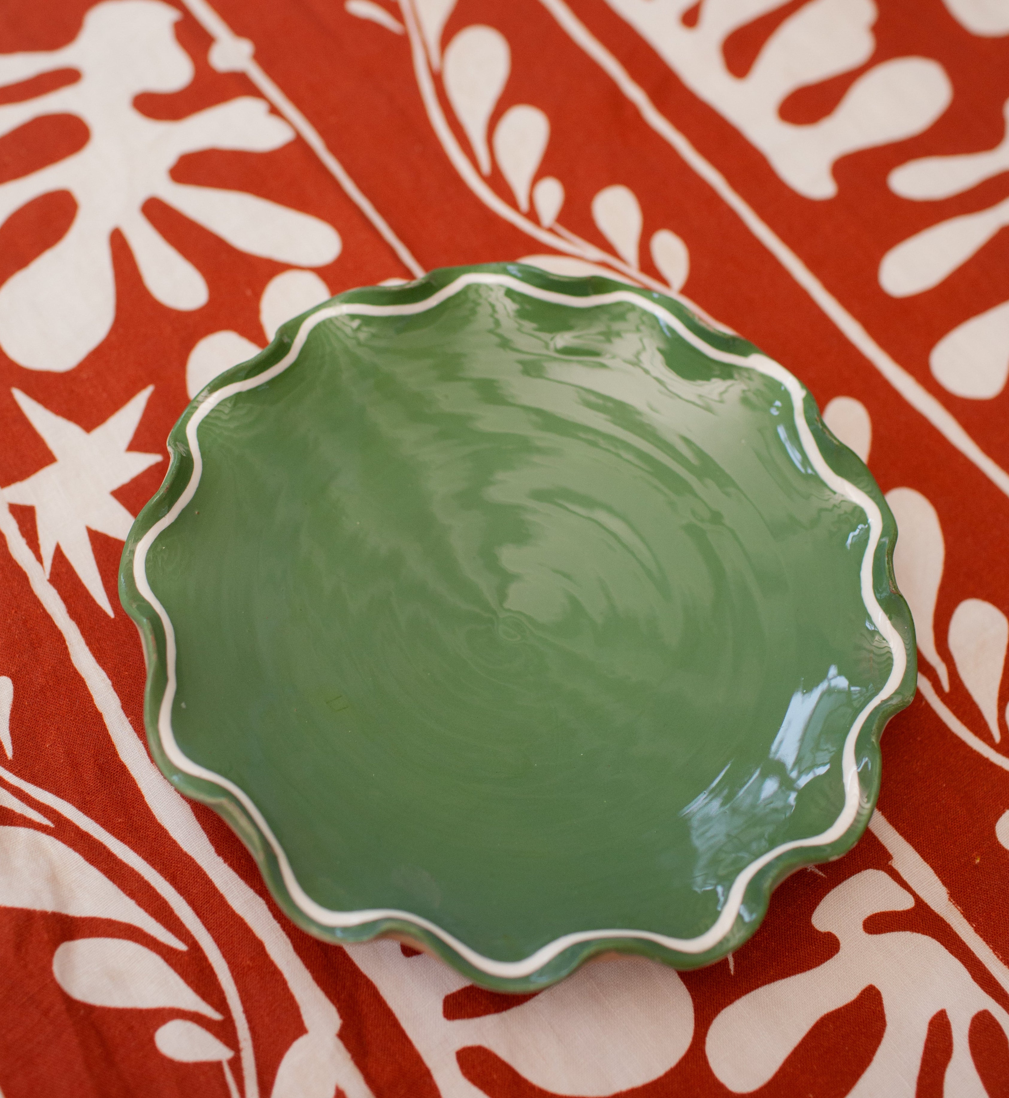 Casa De Folklore x Kult Kitchen - Large Ripple serving Plate
