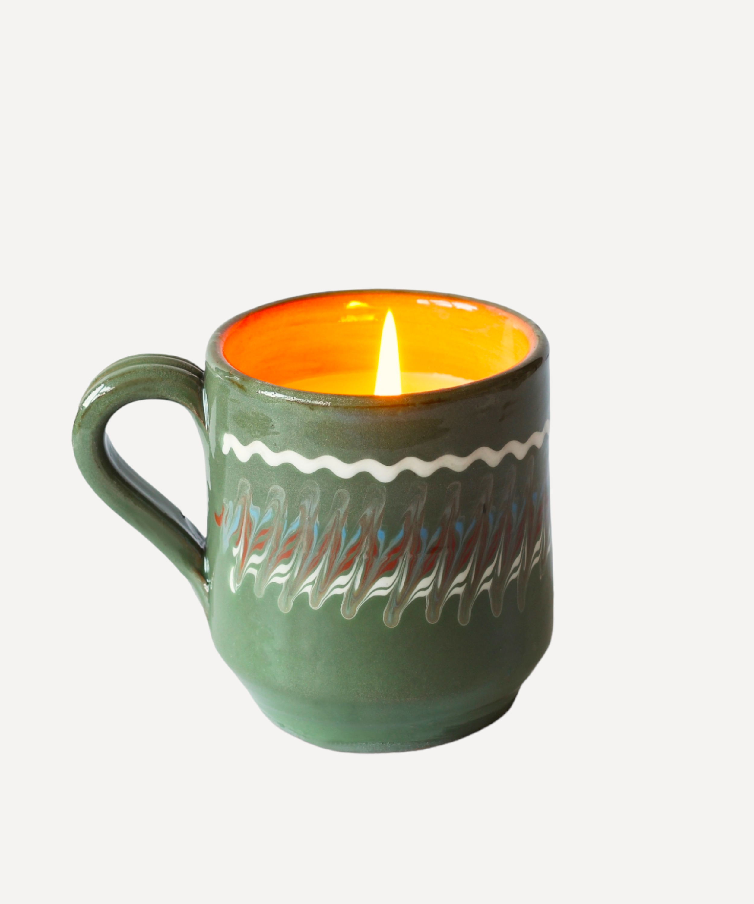 Hand-Poured Natural Wax Candle
