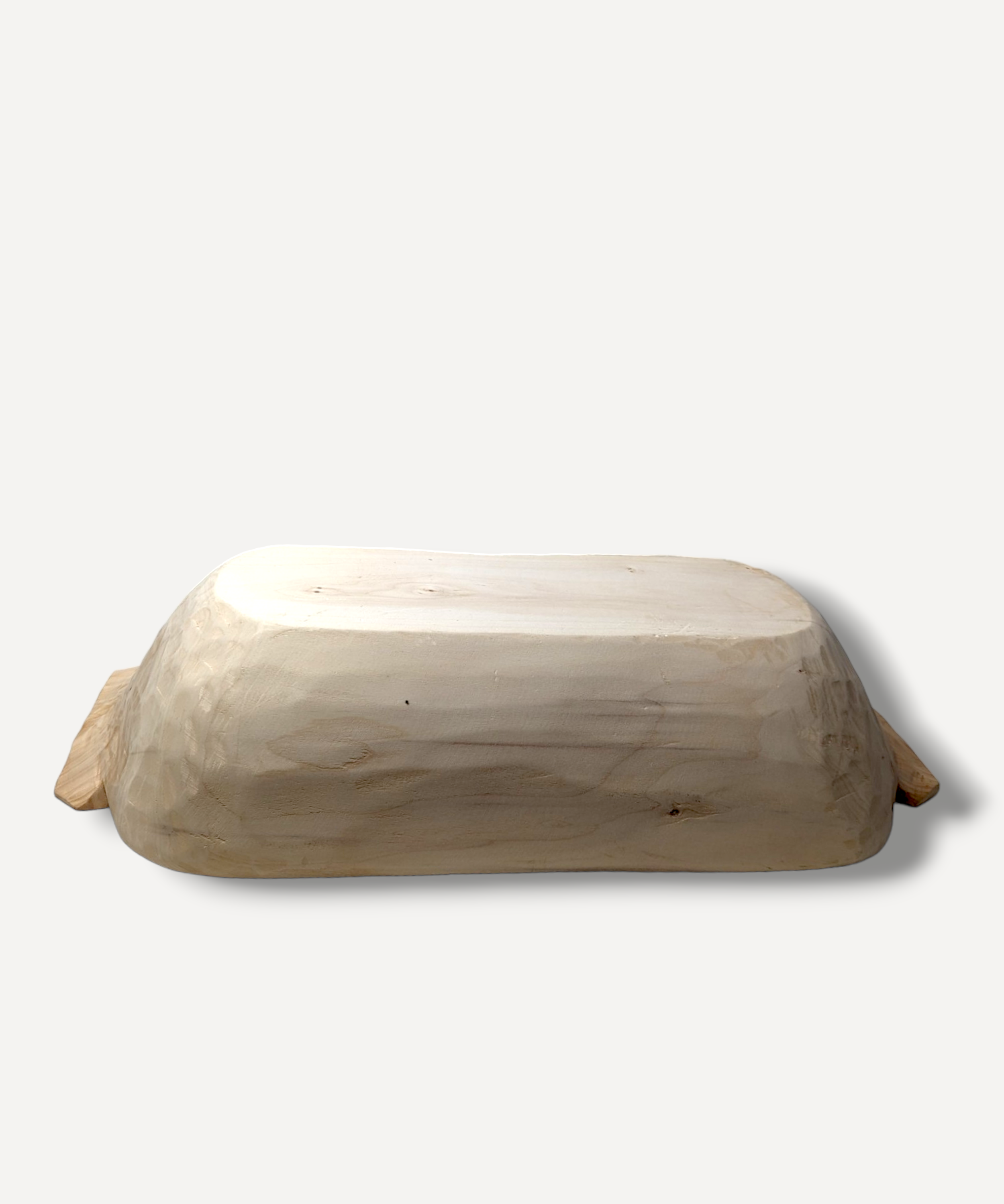 Large Wooden Dough Bowl