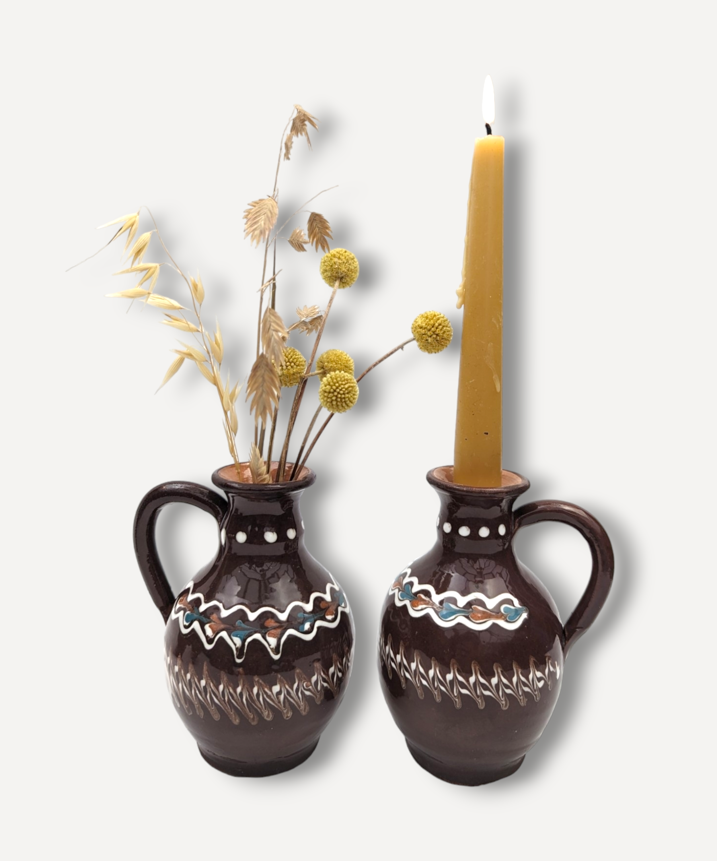 Chocolate Candlestick Holder