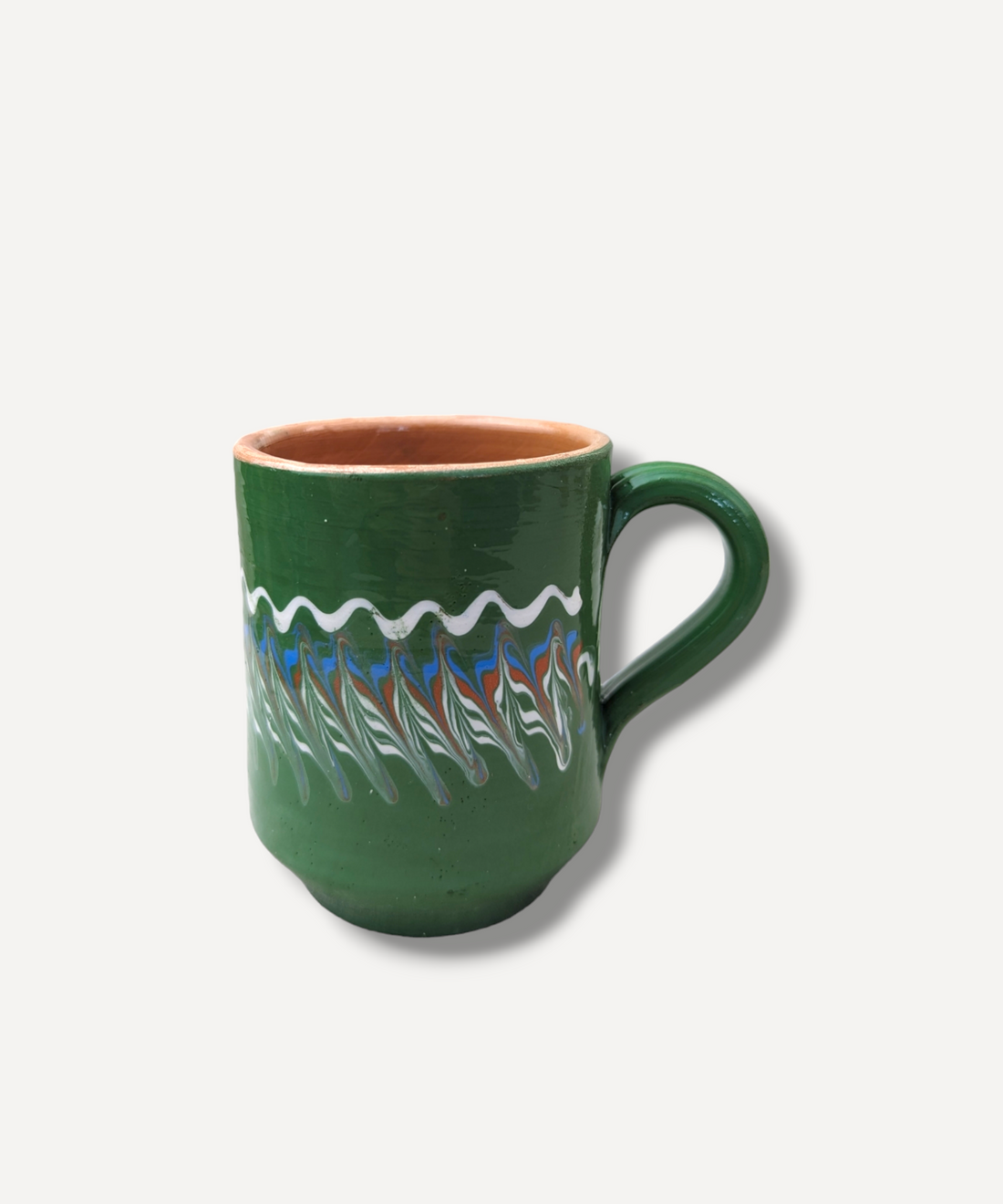 Moss Green Cylinder Mug