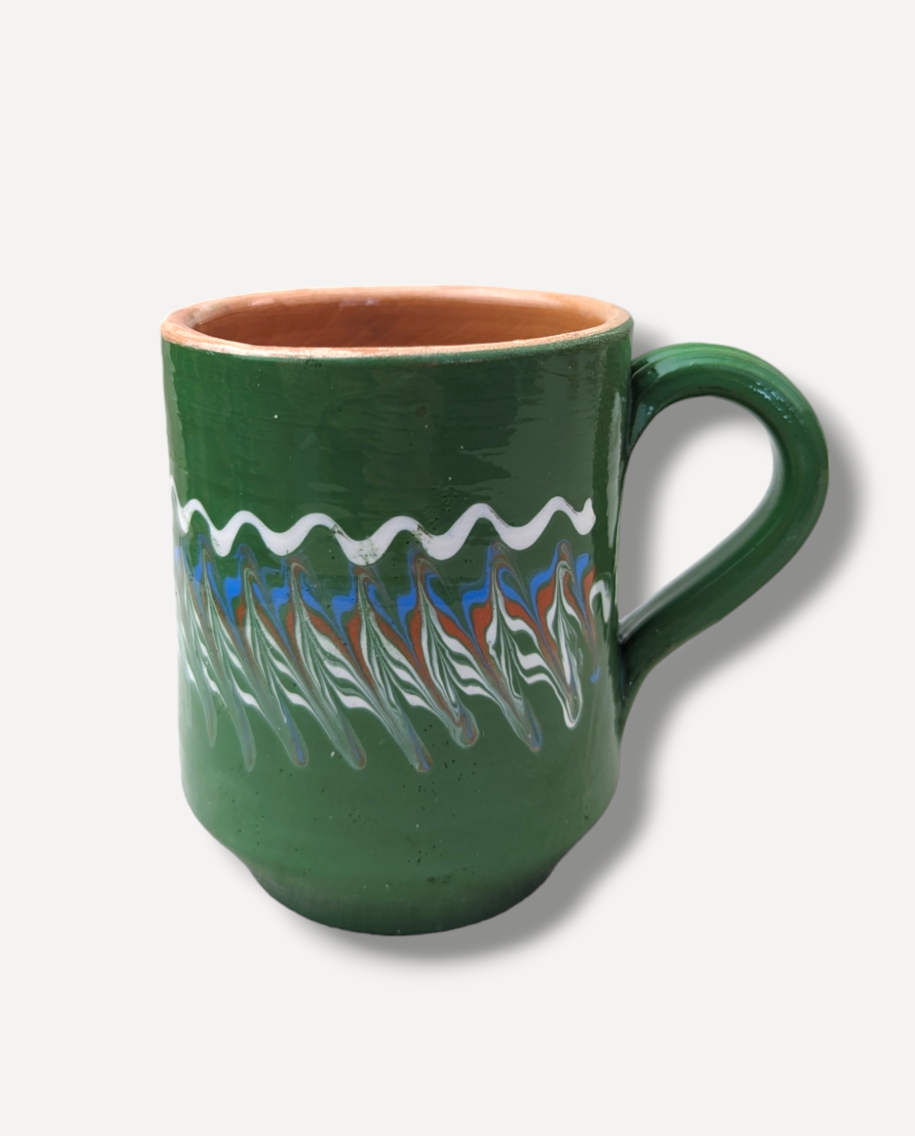 Moss Green Cylinder Mug