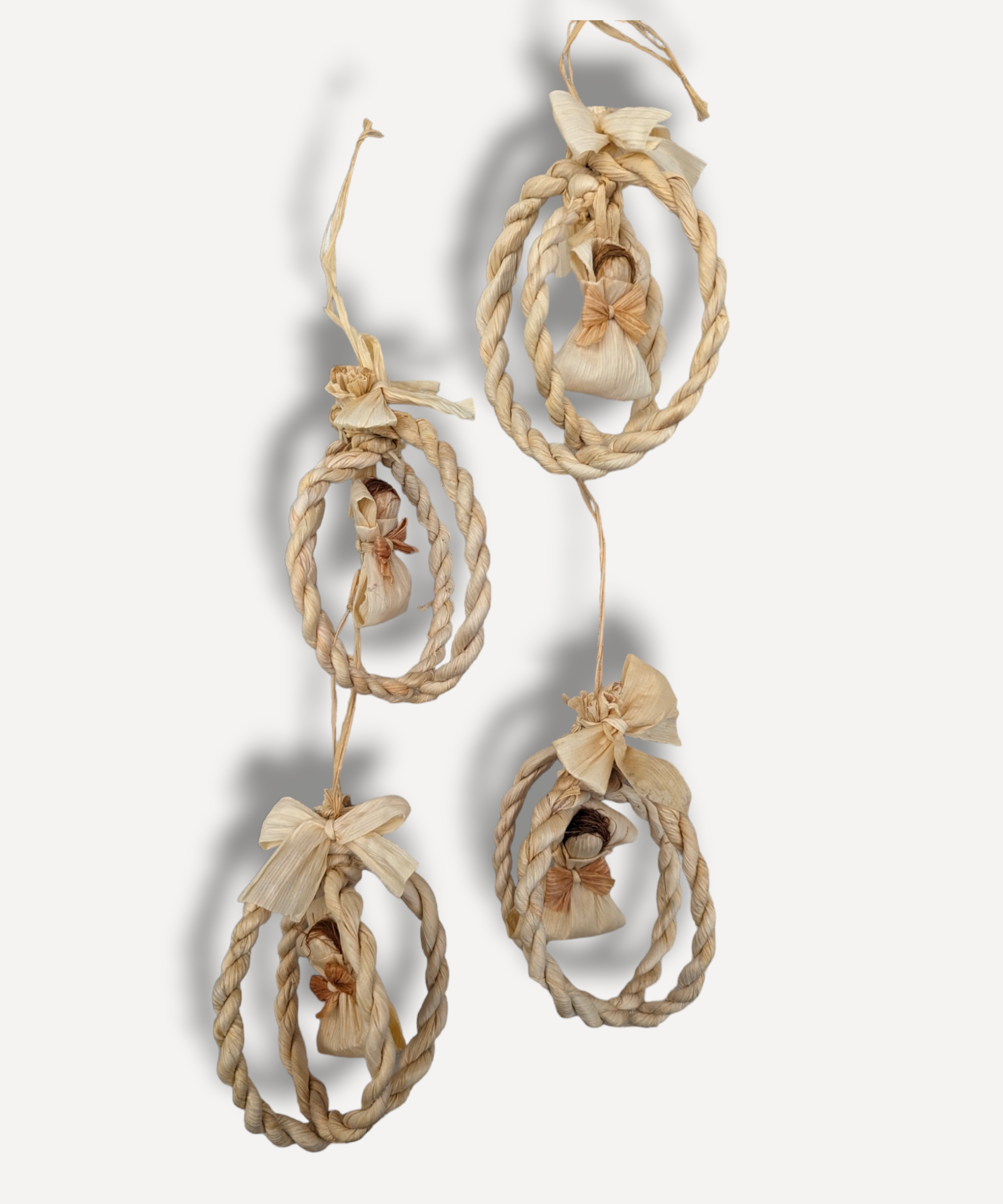 Corn Husk Bauble & Baby