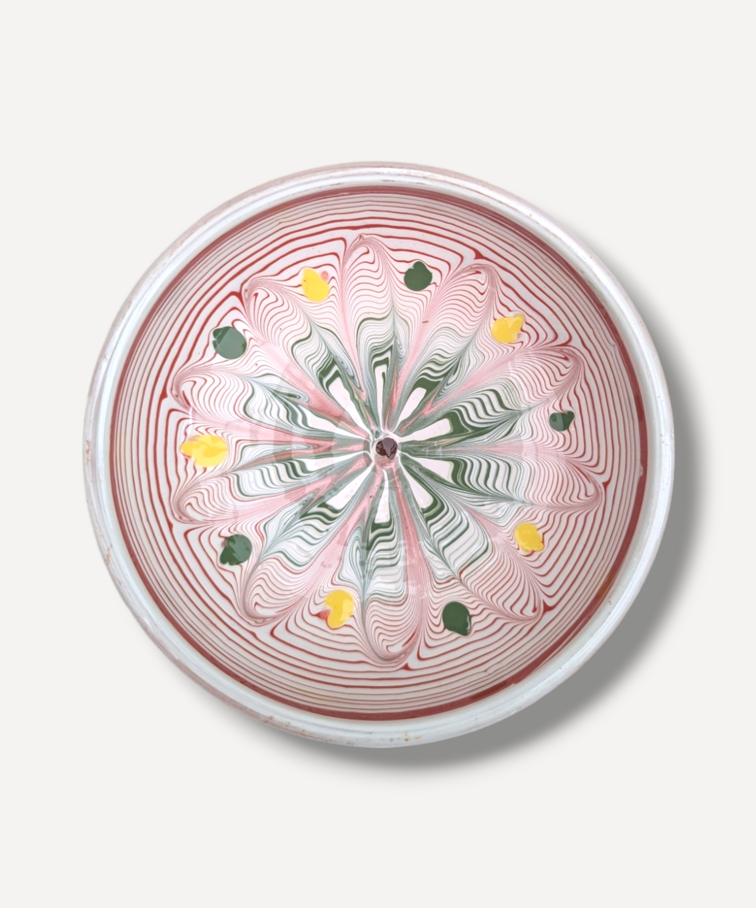 Casa De Folklore mini white Horezu bowl 3