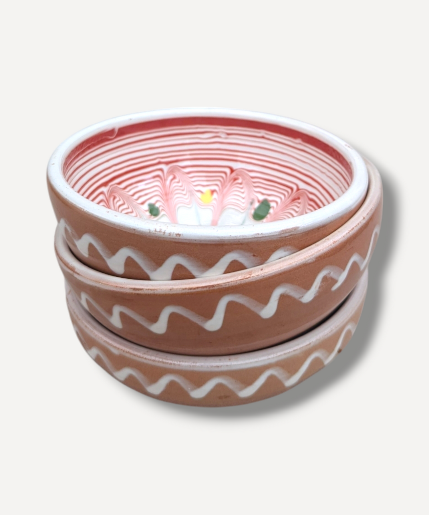 Casa De Folklore mini white Horezu bowl