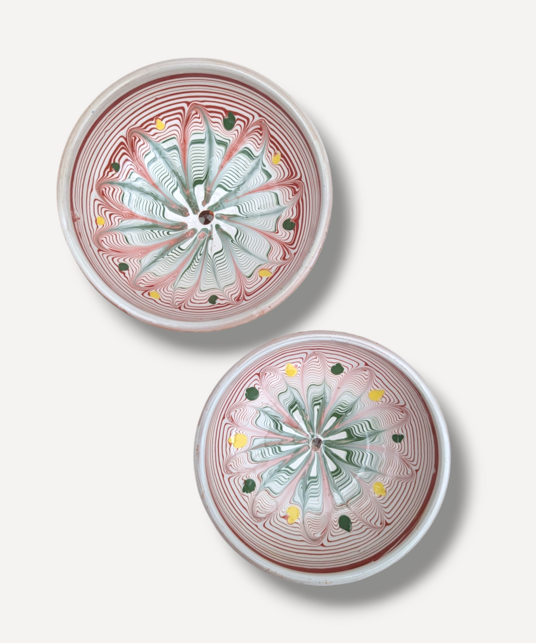 Casa De Folklore mini white Horezu bowl 1