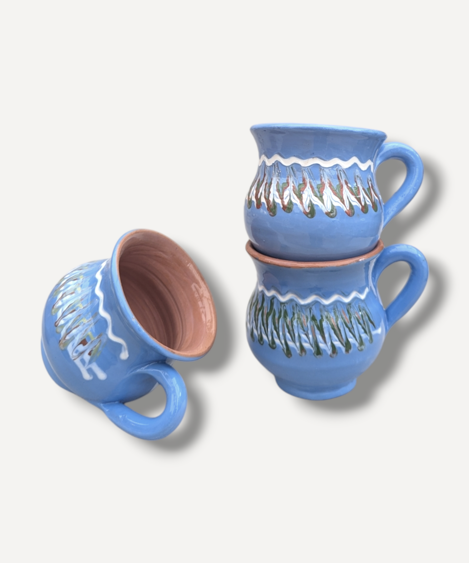 Soft Blue Horezu Cup / 200ml