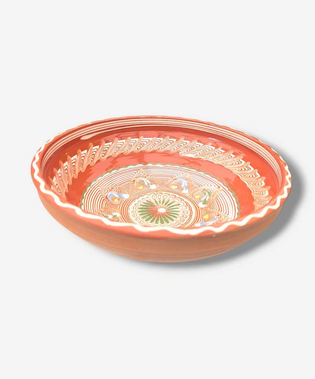 Eli - Burnt Orange Large Bowl