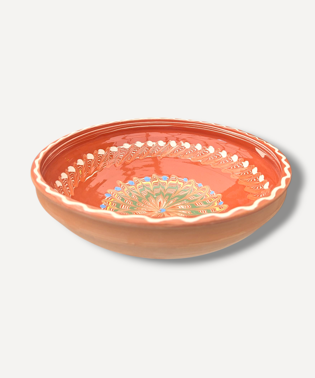 Mina - Burnt Orange Large Bowl