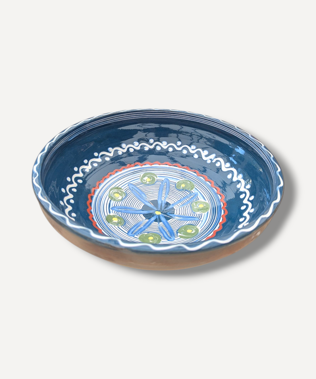 Cobalt Blue Fruit Bowl
