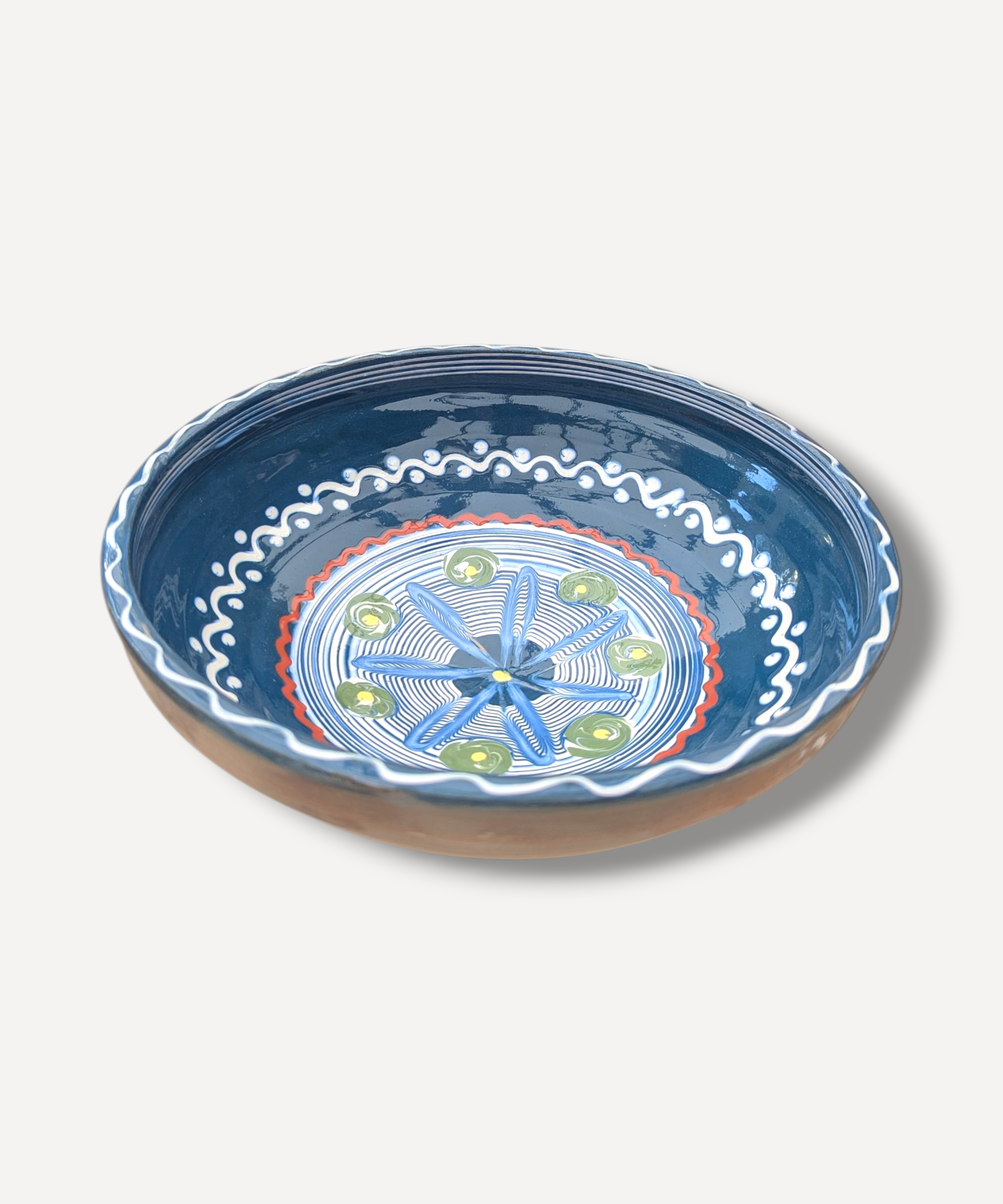 Cobalt Blue Fruit Bowl