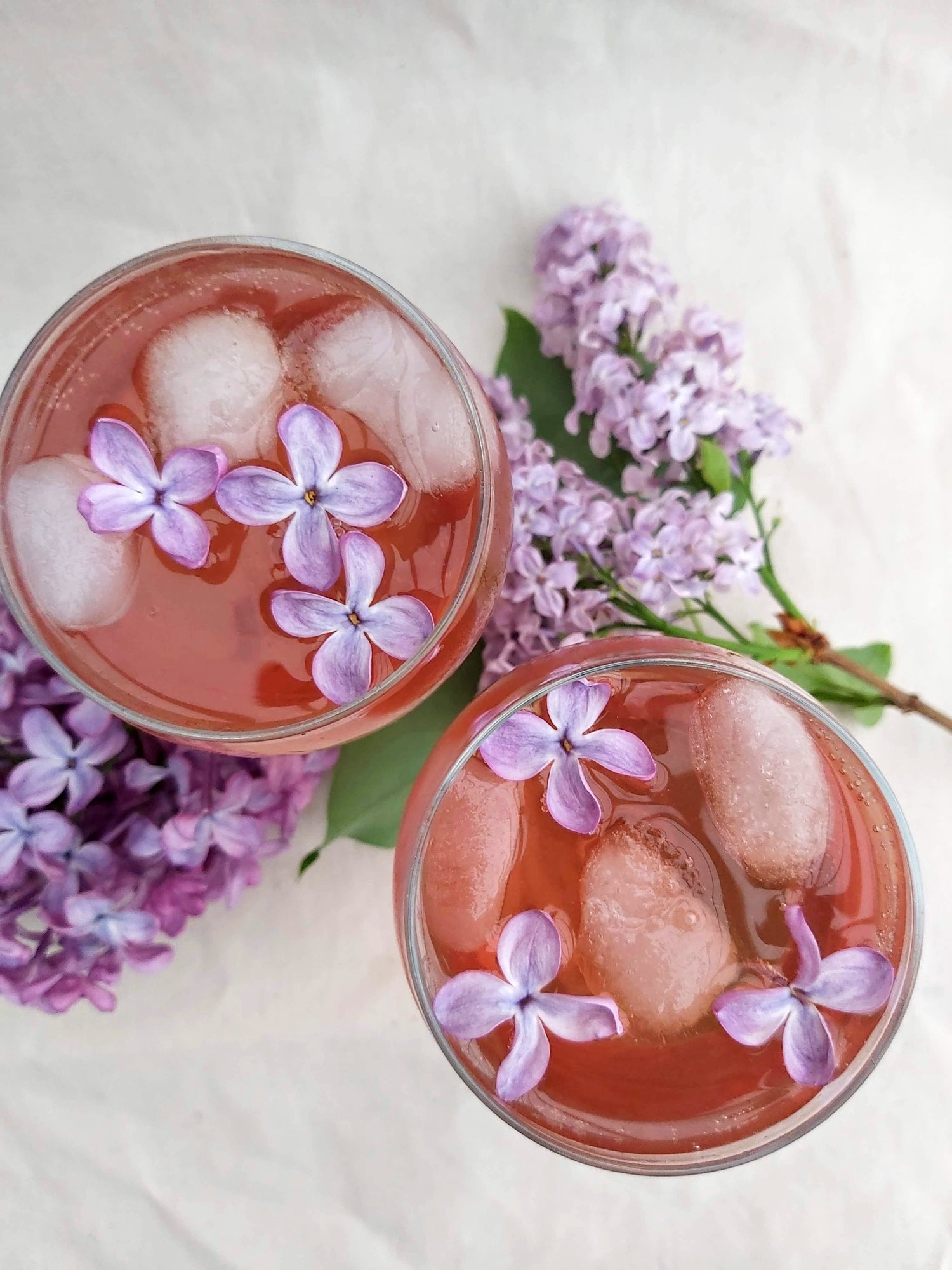 Lilac Syrup & Infused Water