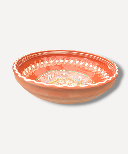 Sara - Burnt Orange Large Bowl