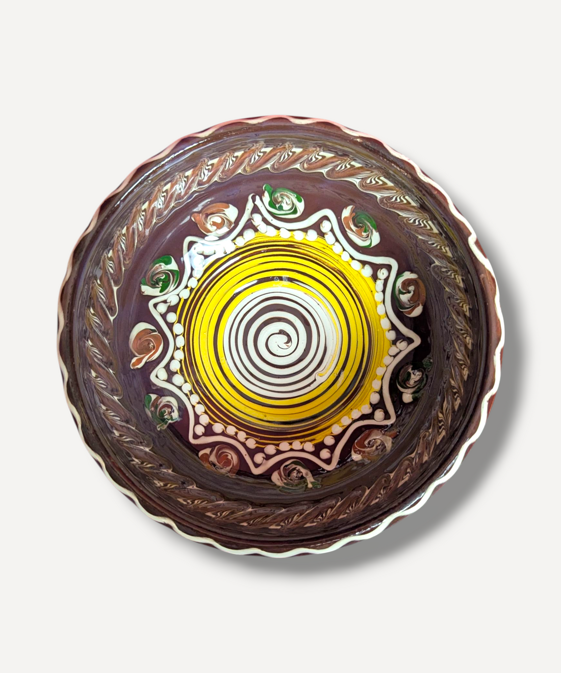 Casa De Folklore Chocolate Serving Bowls 