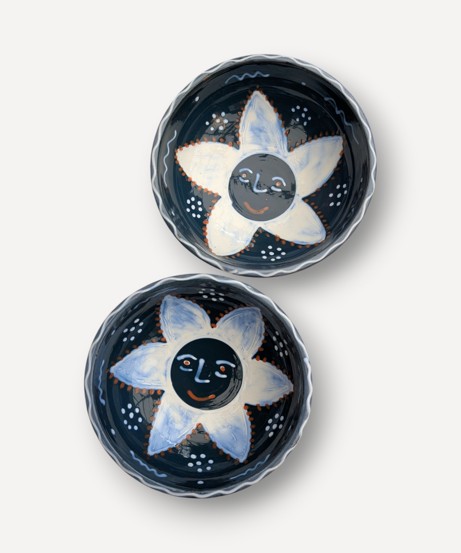 Midnight Blue Sunny Side Bowl