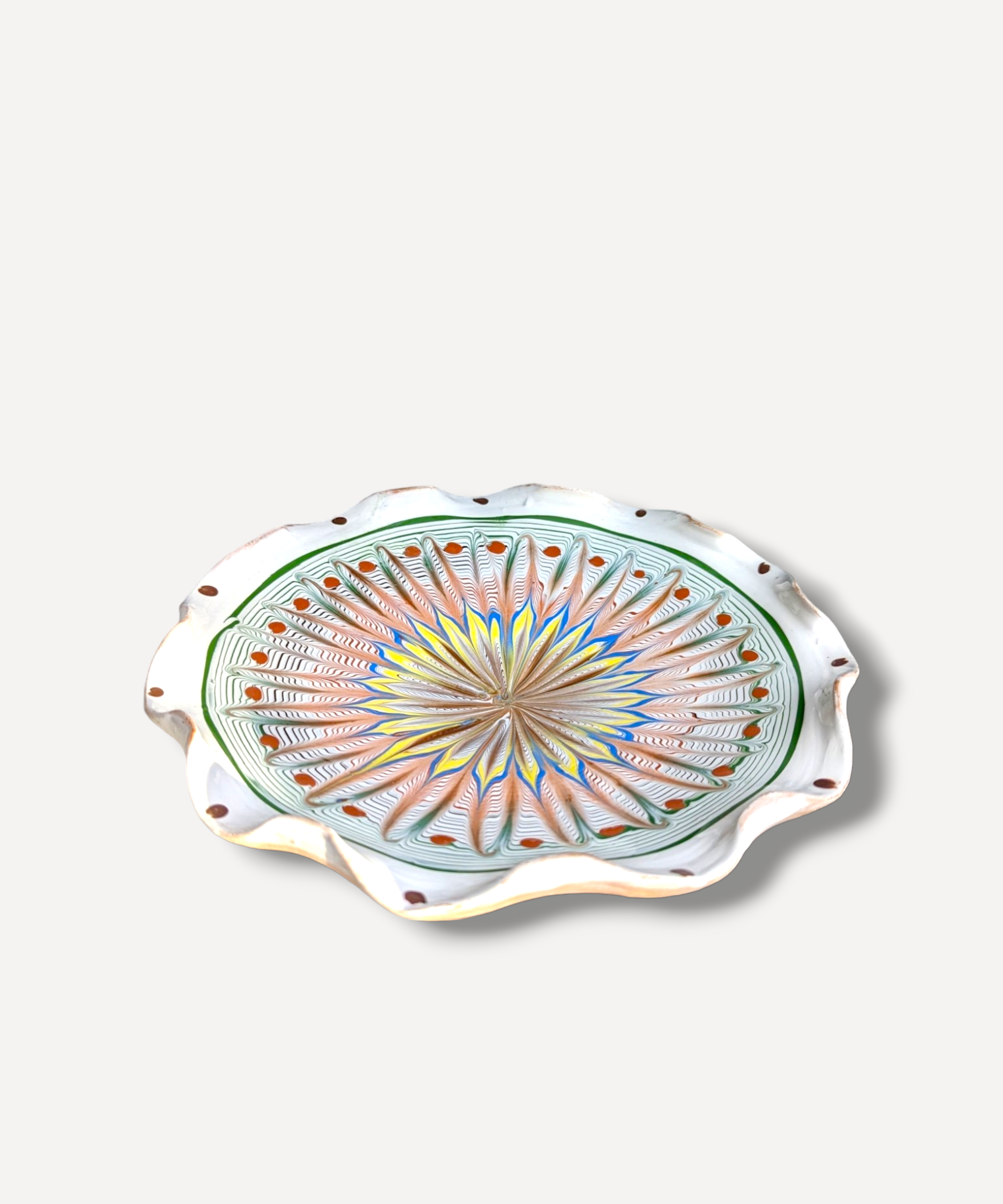 Crafted for Collagerie - Ripple Serving Plate