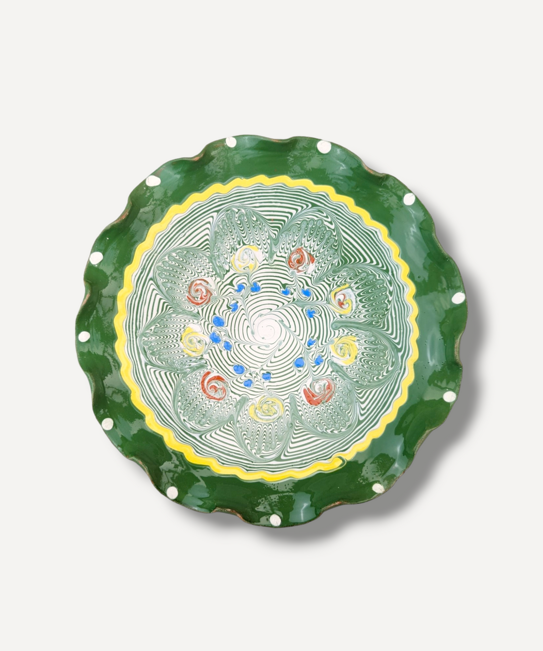 Dorina Ripple Serving Dish - Casa De Folklore