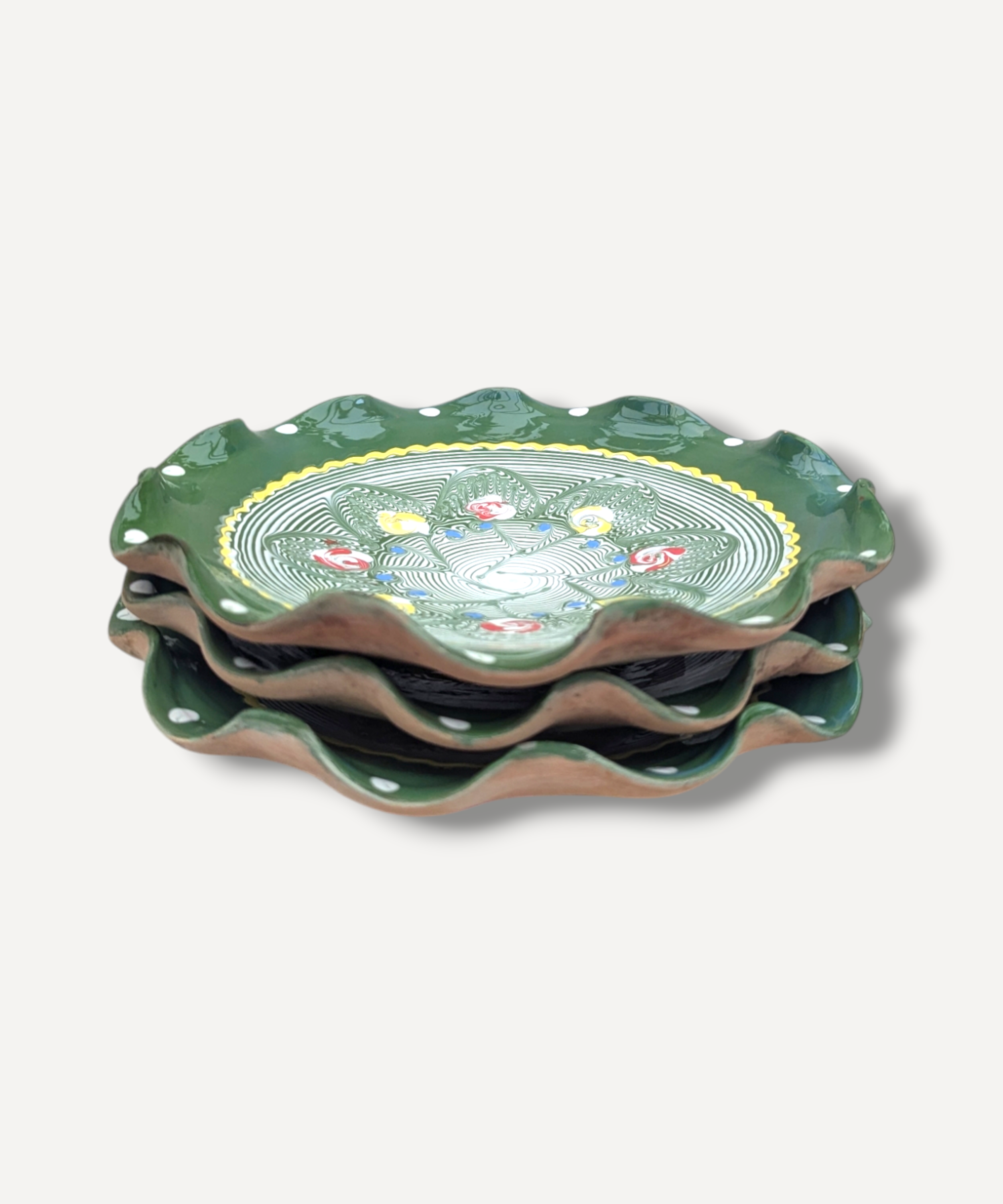 Dorina Ripple Serving Dish - Casa De Folklore 
