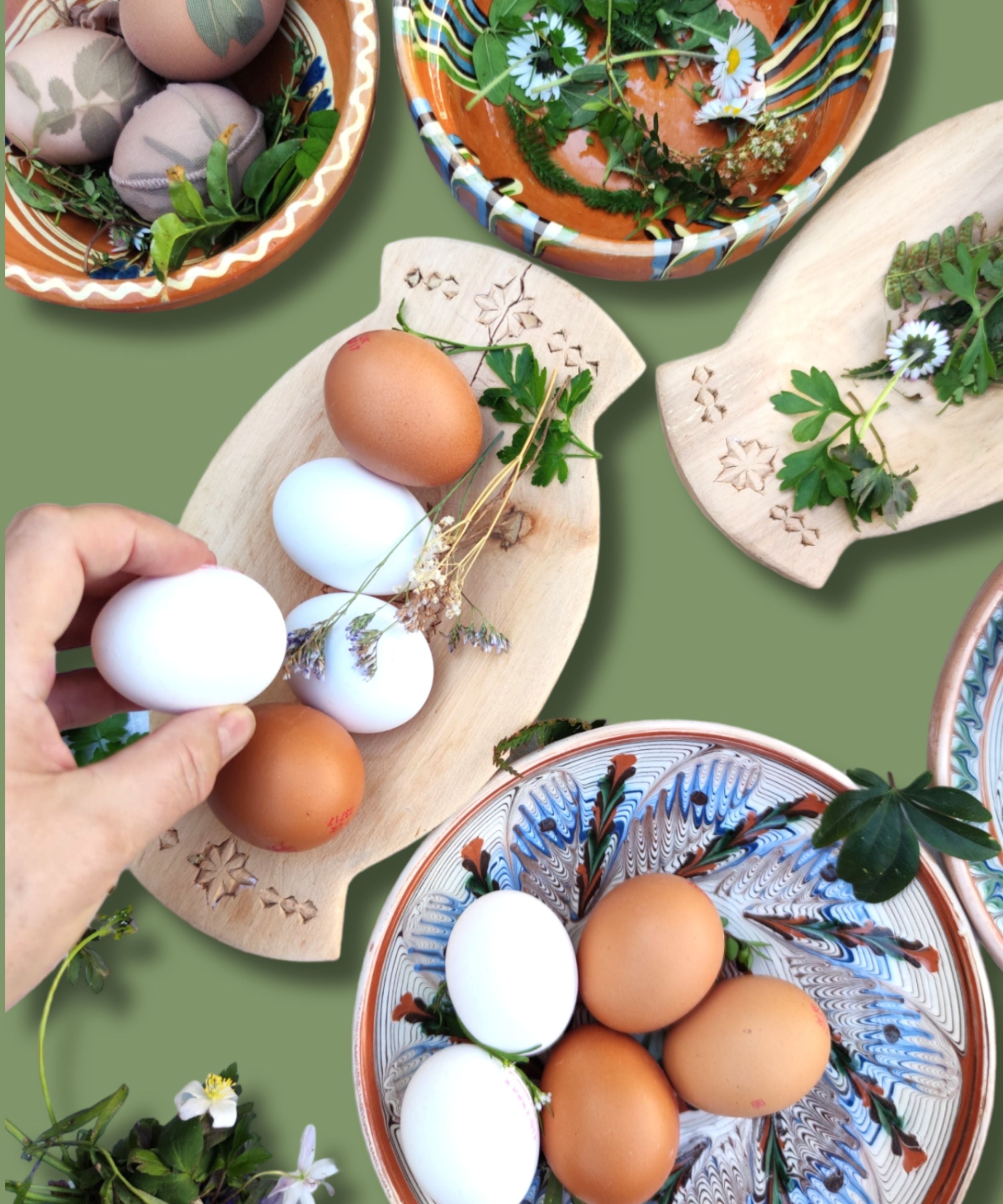 Natural Egg Dying with Casa De Folklore