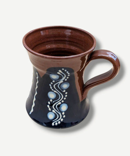 SITAR Midnight Blue &amp; Chestnut Mug