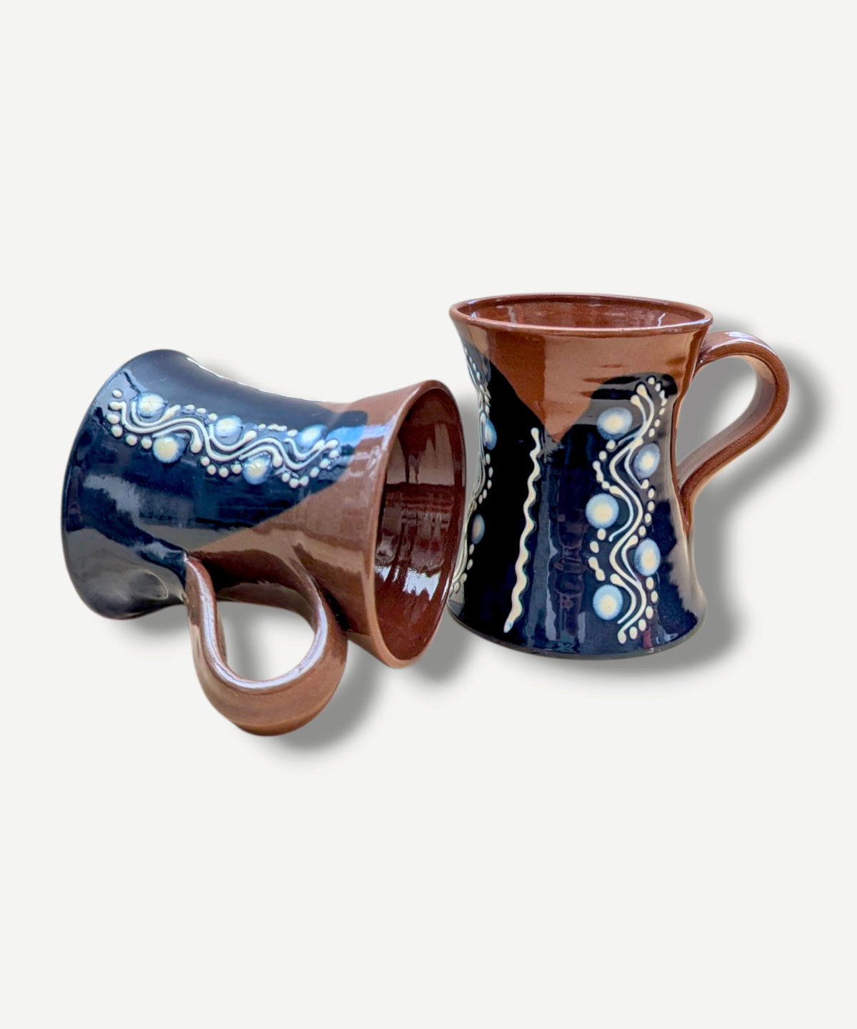 SITAR Midnight Blue &amp; Chestnut Mug