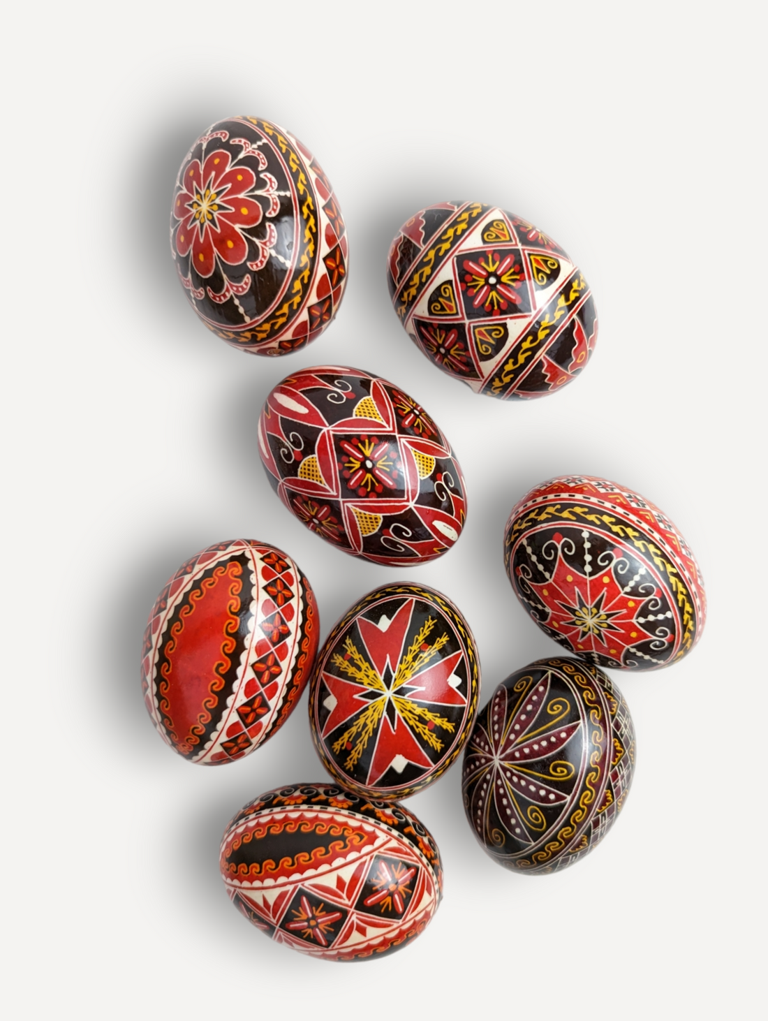Traditional Hand-Painted Eggs