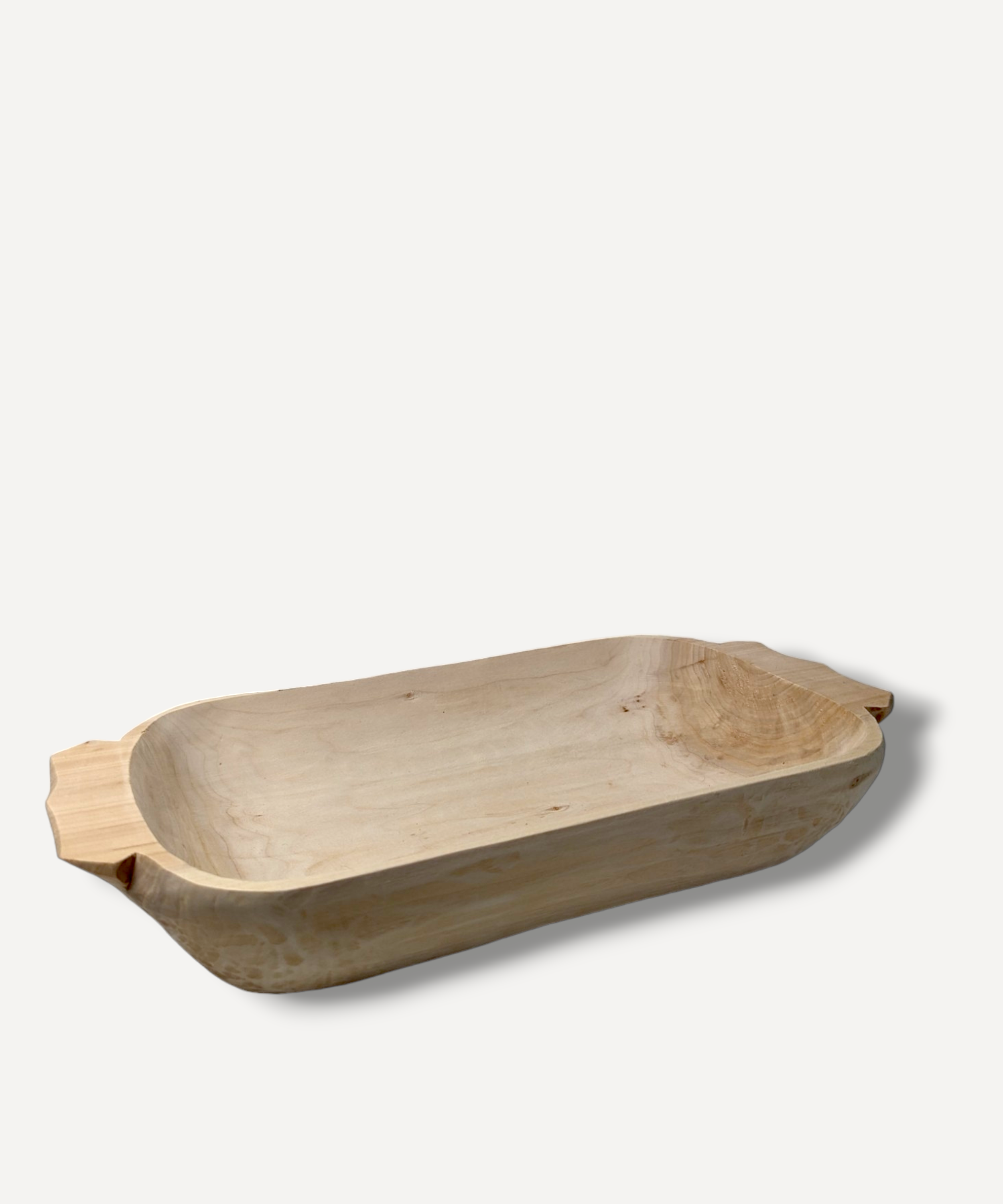 Small Wooden Dough Bowl