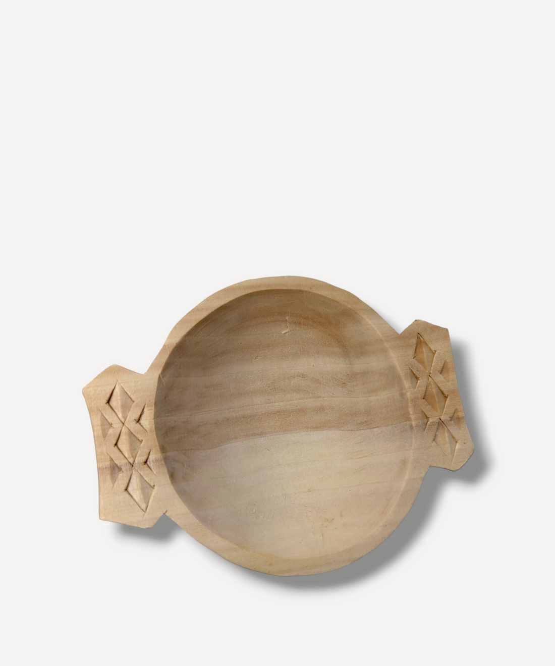Wooden Pinch Pot