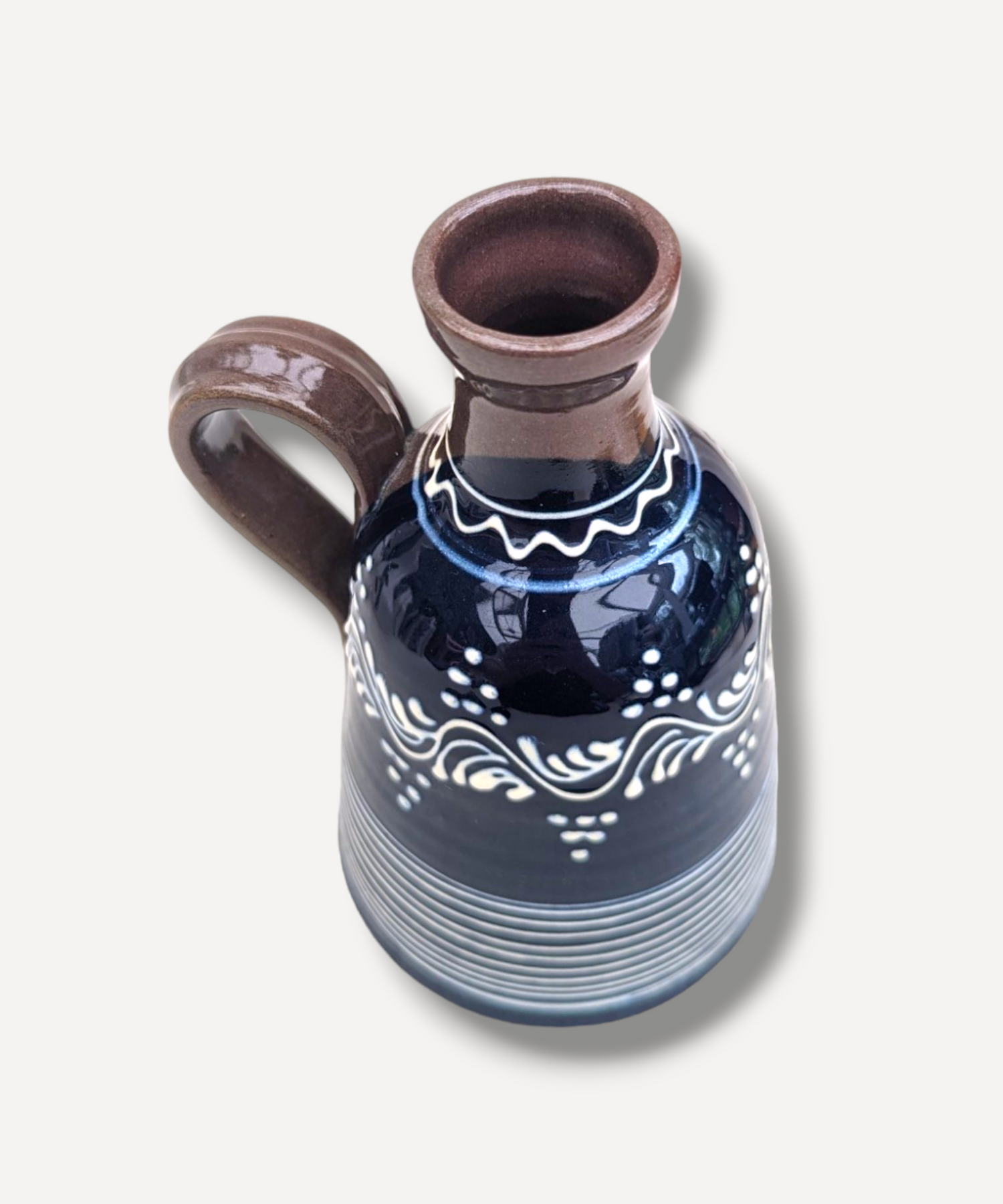 SITAR Indigo Bottle Vase. III