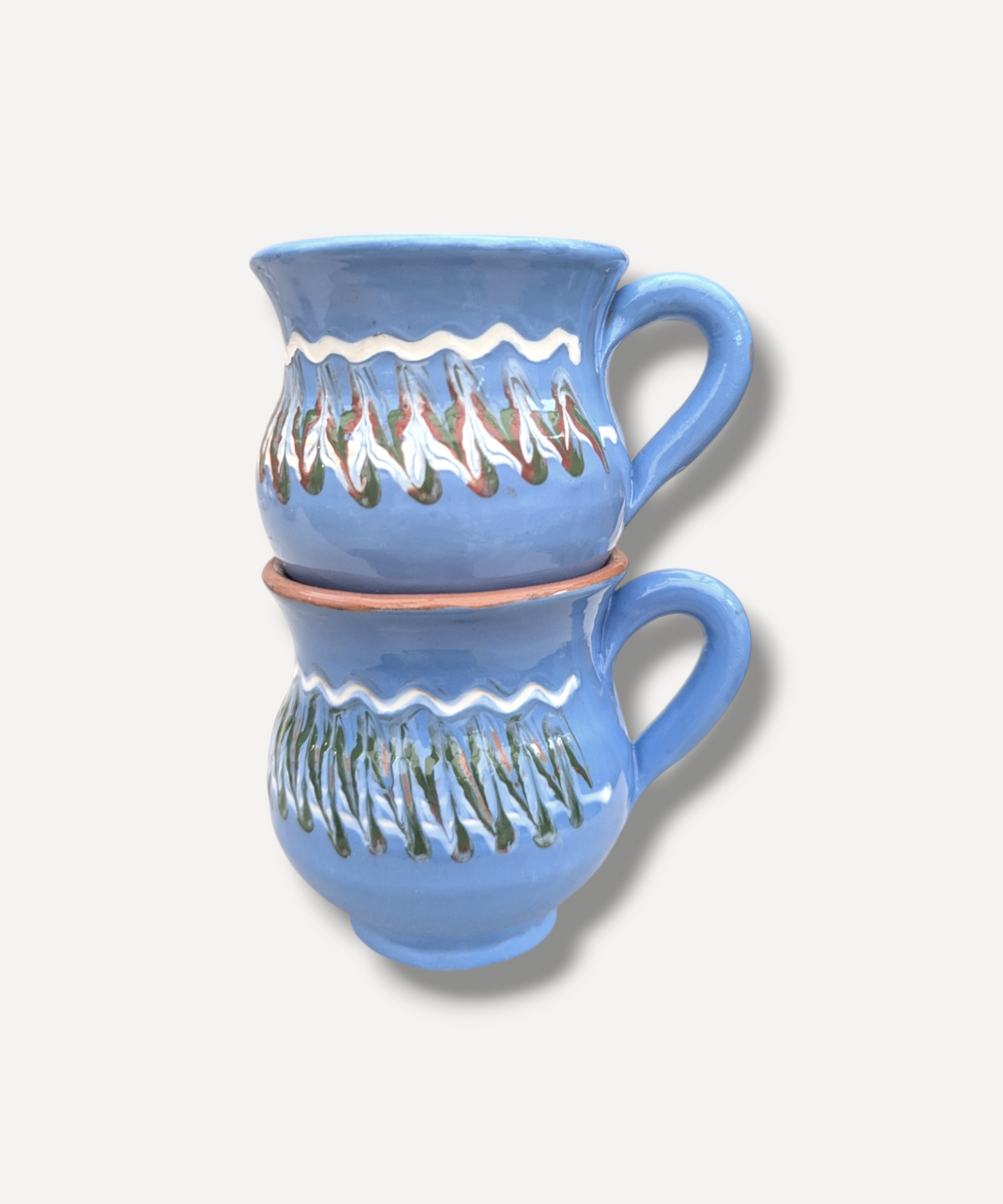 Soft Blue Horezu Cup / 200ml