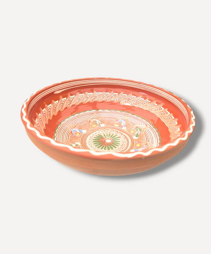 Eli - Burnt Orange Large Bowl
