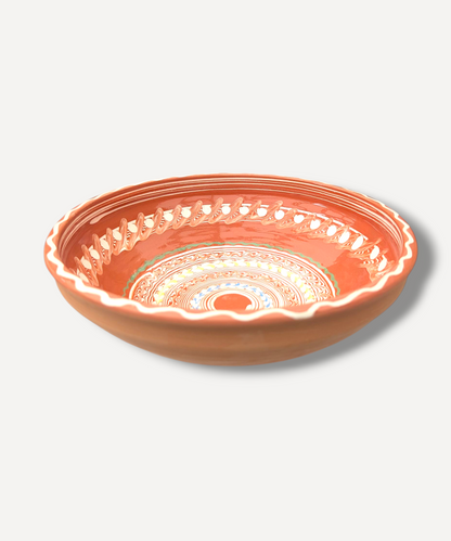 Dora - Burnt Orange Large Bowl