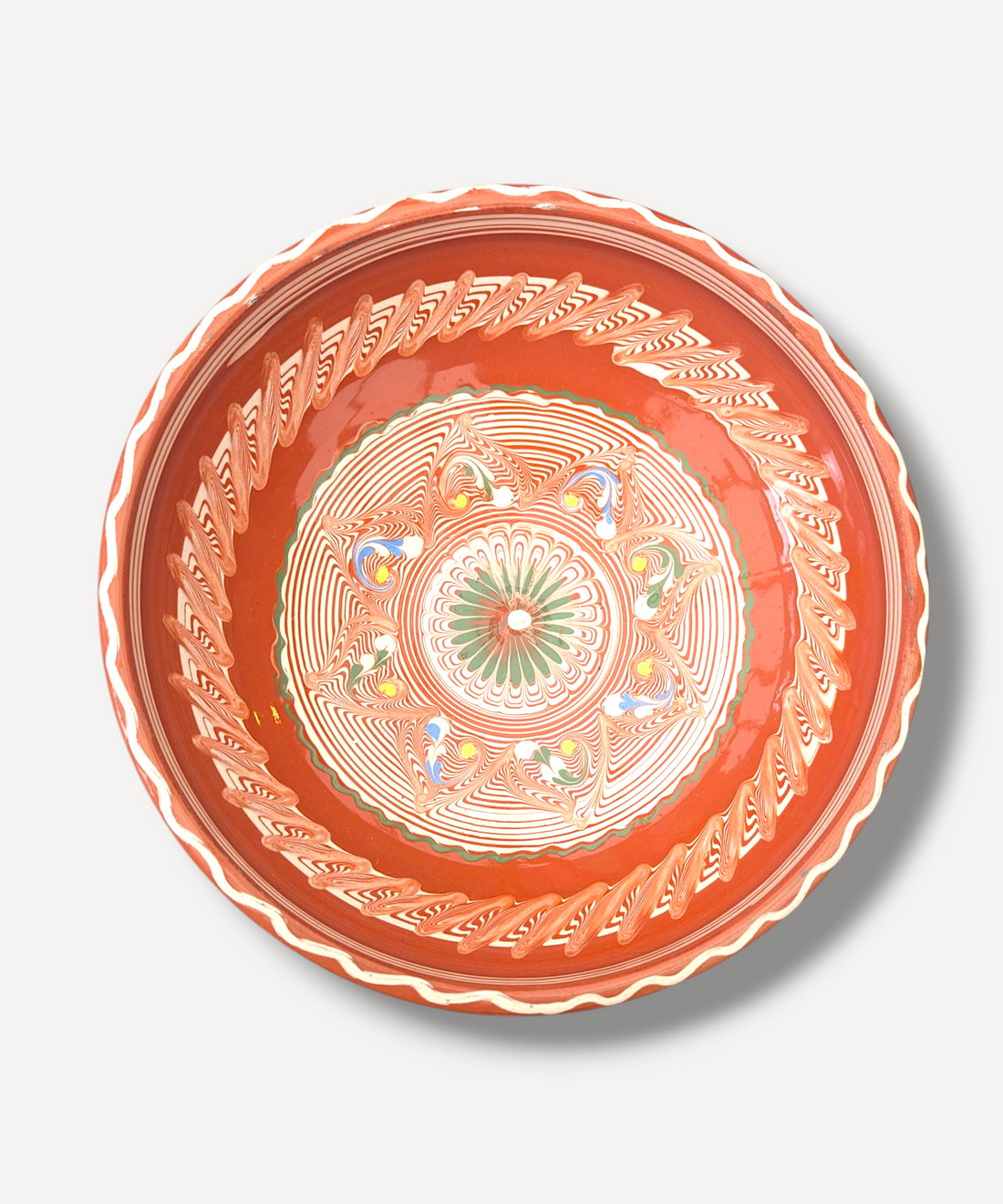 Eli - Burnt Orange Large Bowl