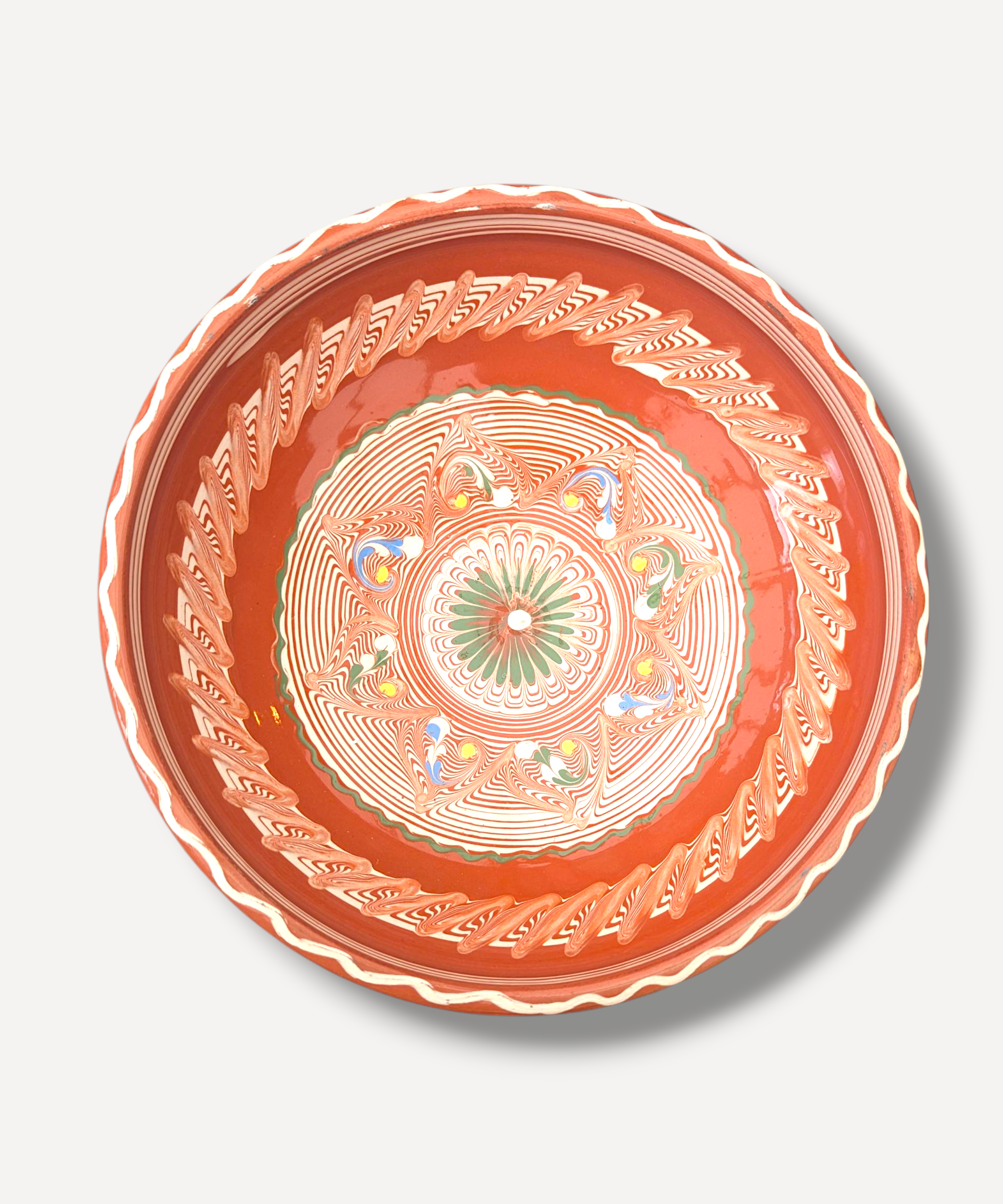 Eli - Burnt Orange Large Bowl