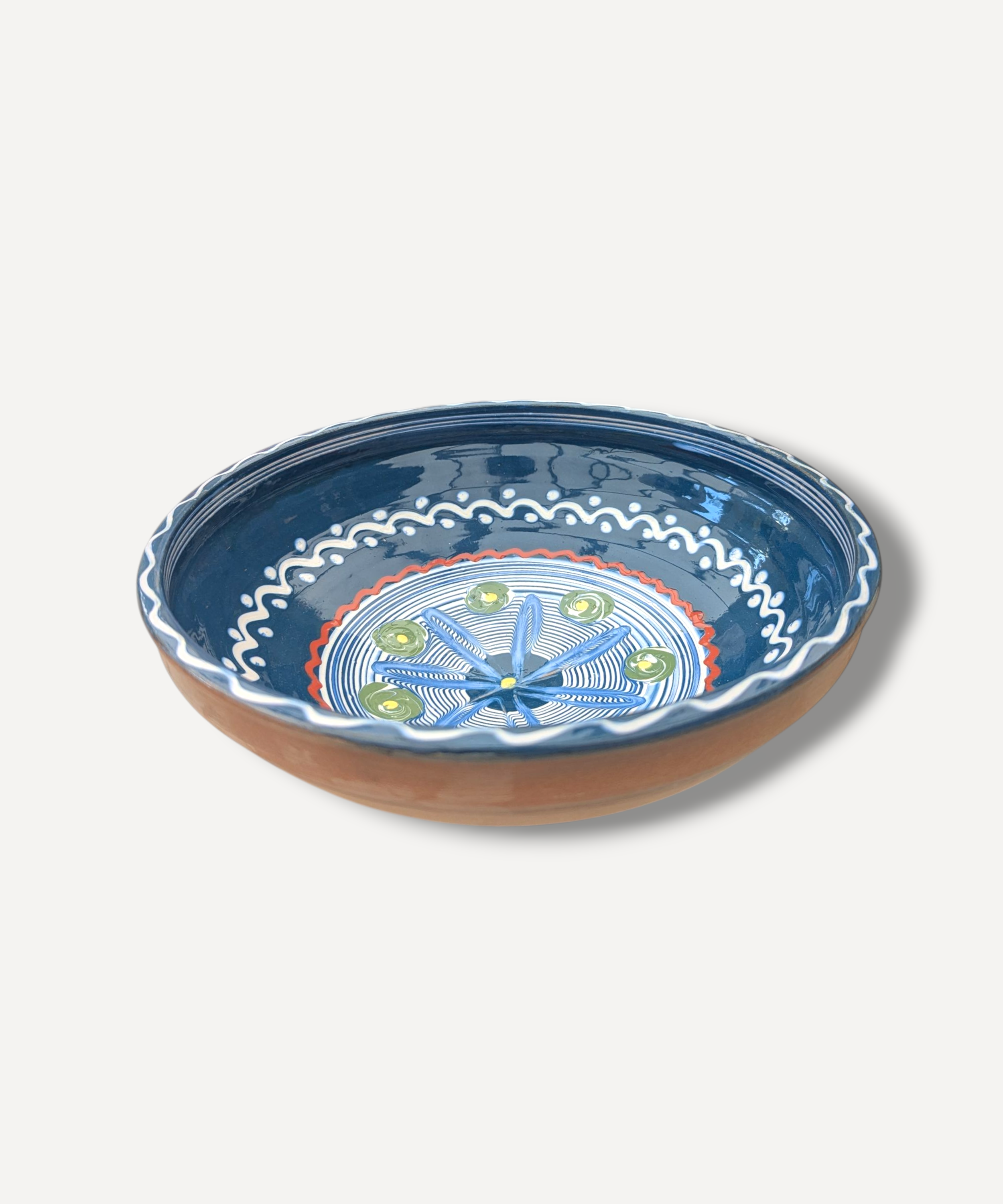 Cobalt Blue Fruit Bowl