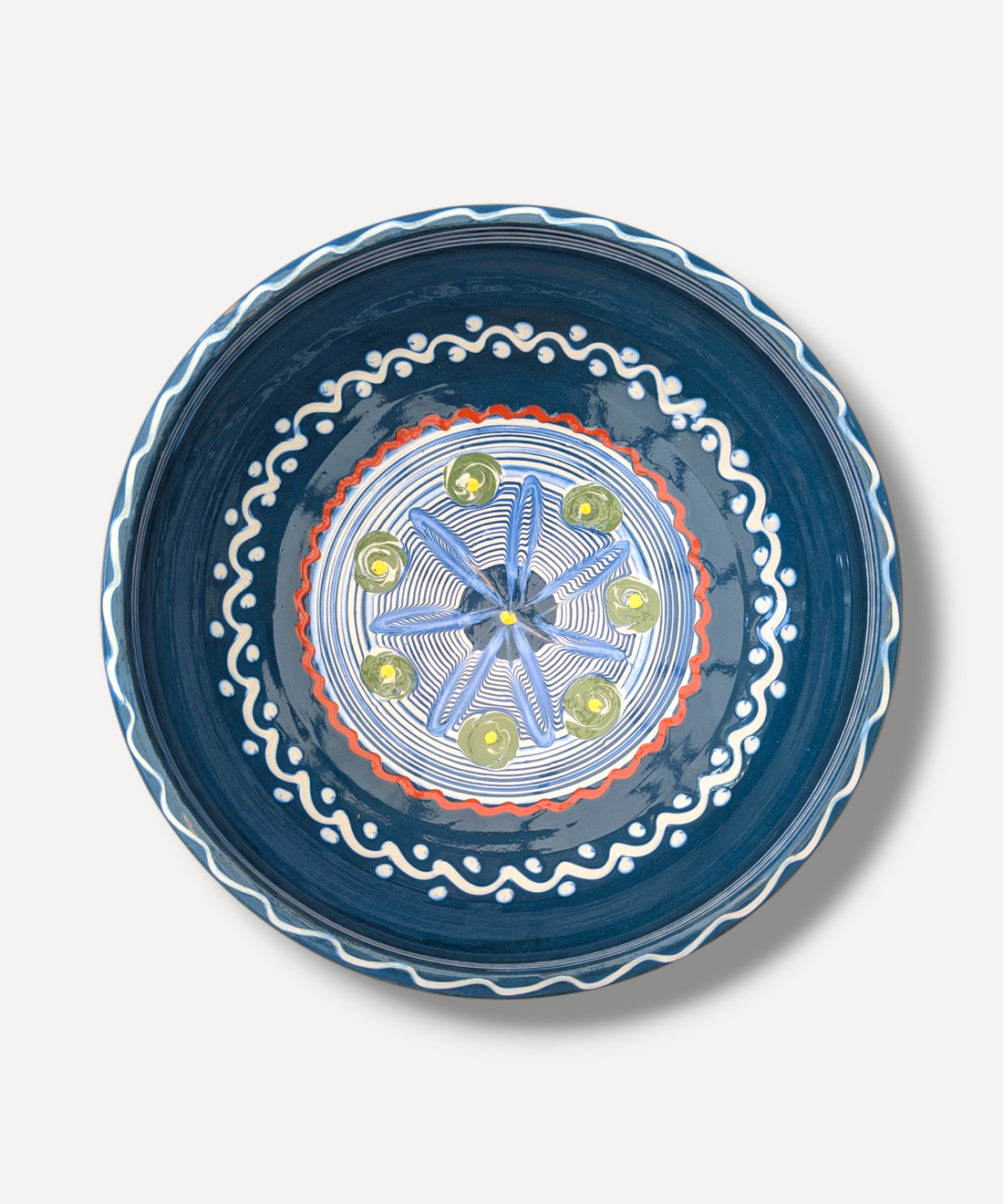 Cobalt Blue Fruit Bowl