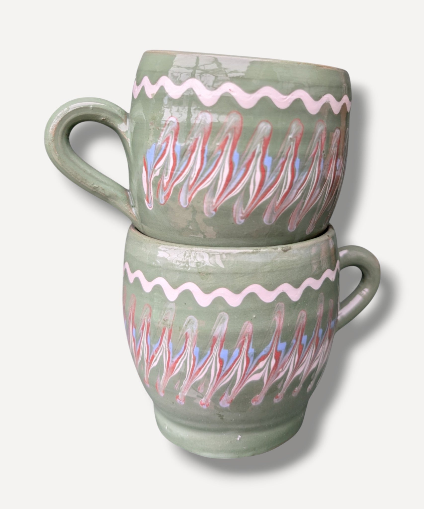 Moss Green Barrel Mug