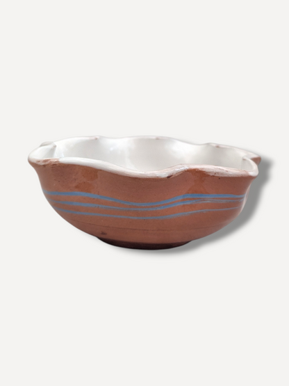 Iris Ripple Side Bowl