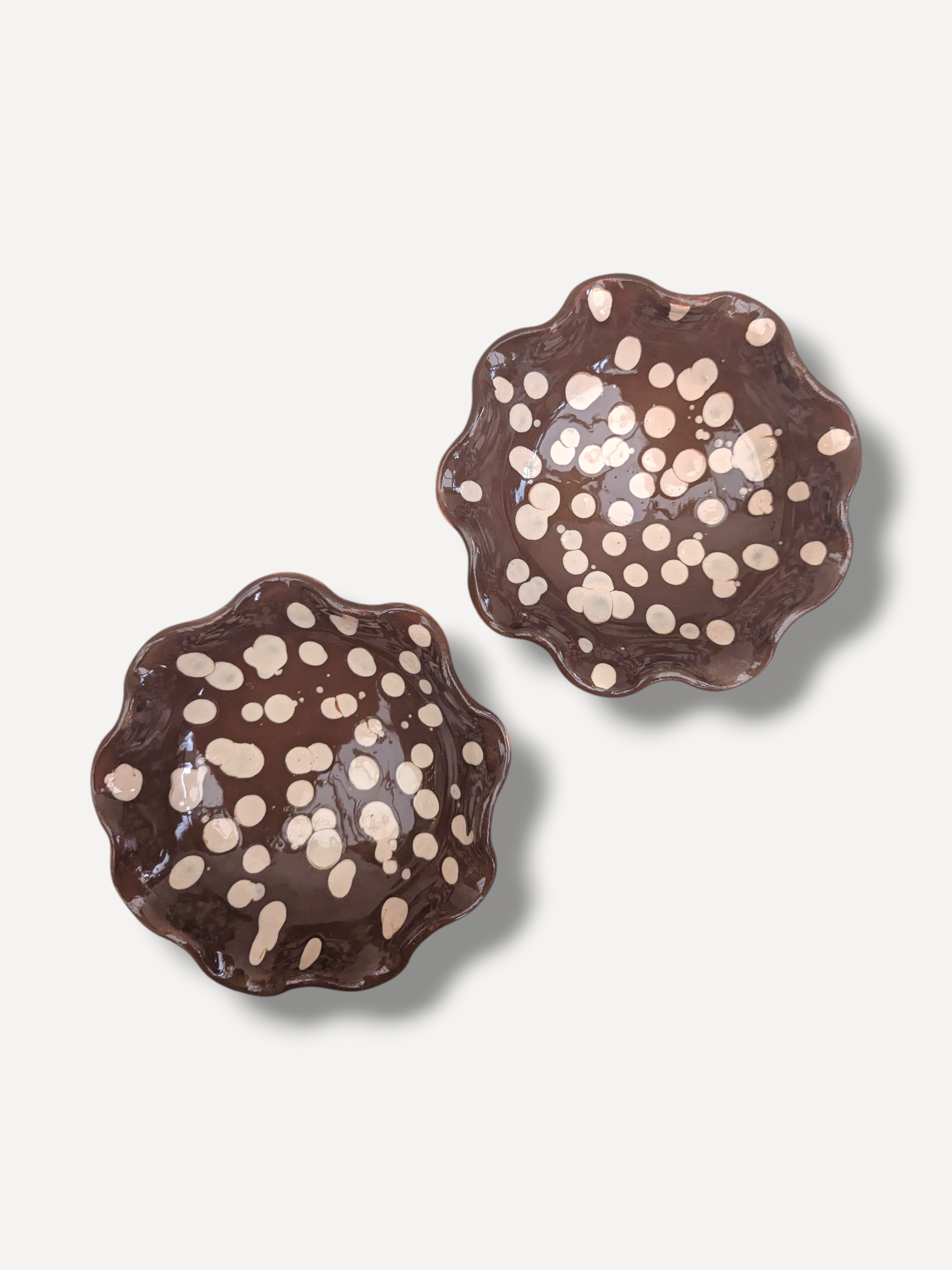 Dark Chocolate Ripple Side Bowl