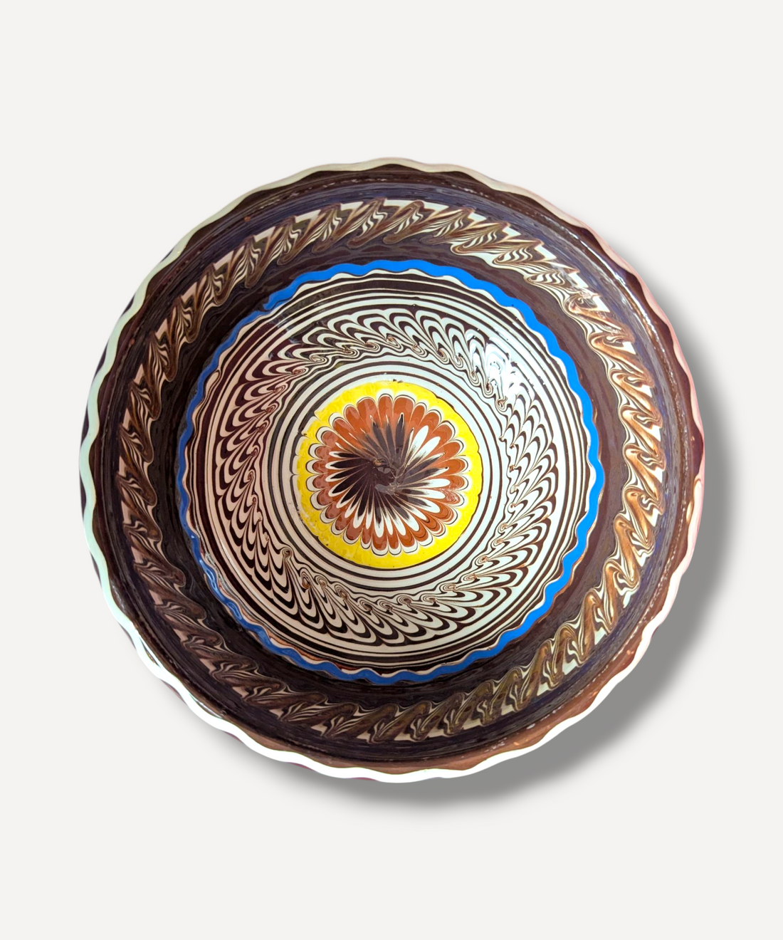 Mila Chocolate Serving Bowl