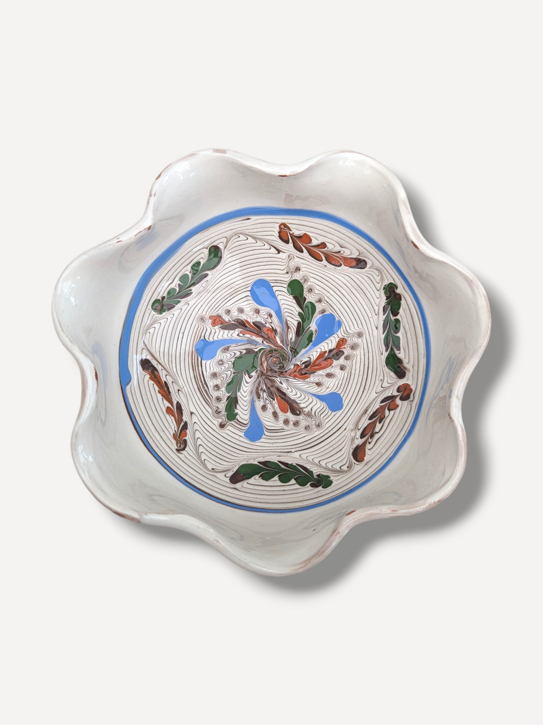 Iris Ripple Side Bowl